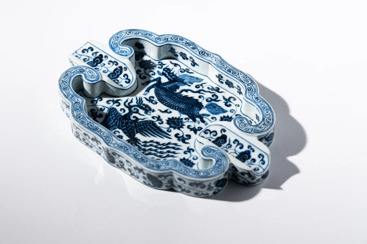 Ashtray The Phoenix and the Kylin (peace and nobility)