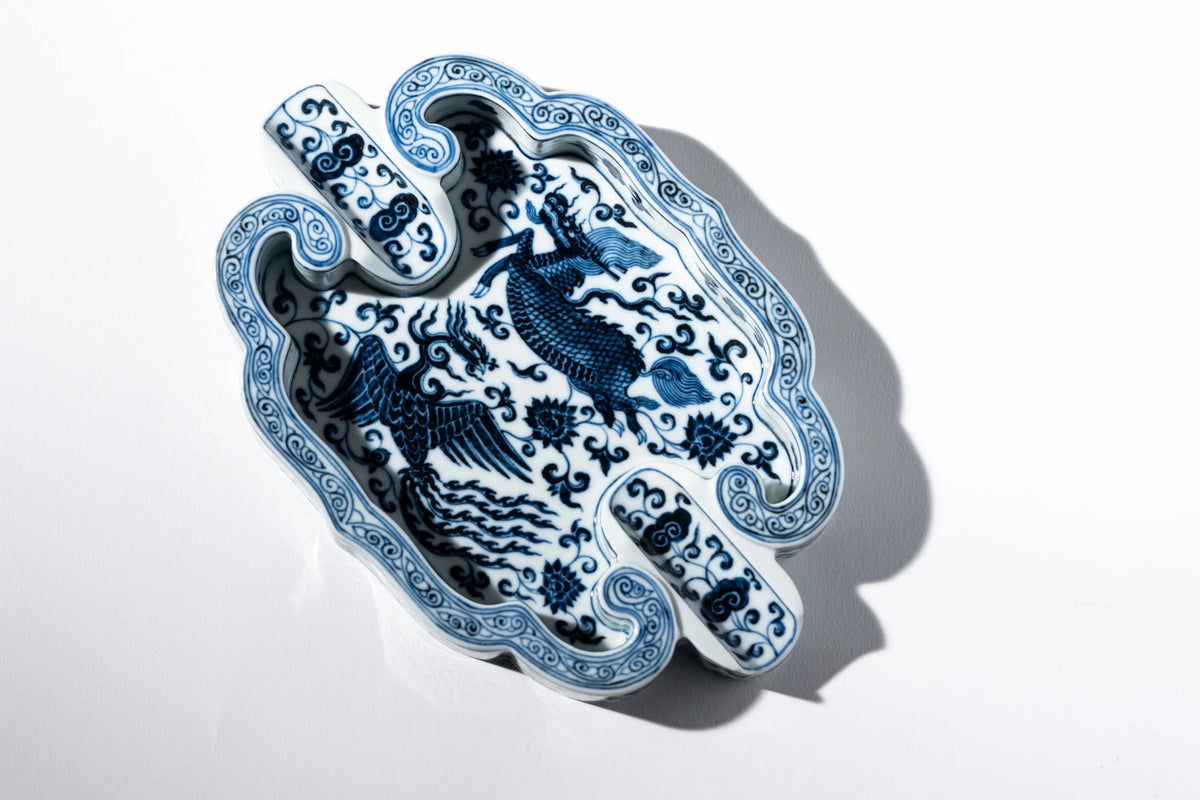 Ashtray The Phoenix and the Kylin (peace and nobility)