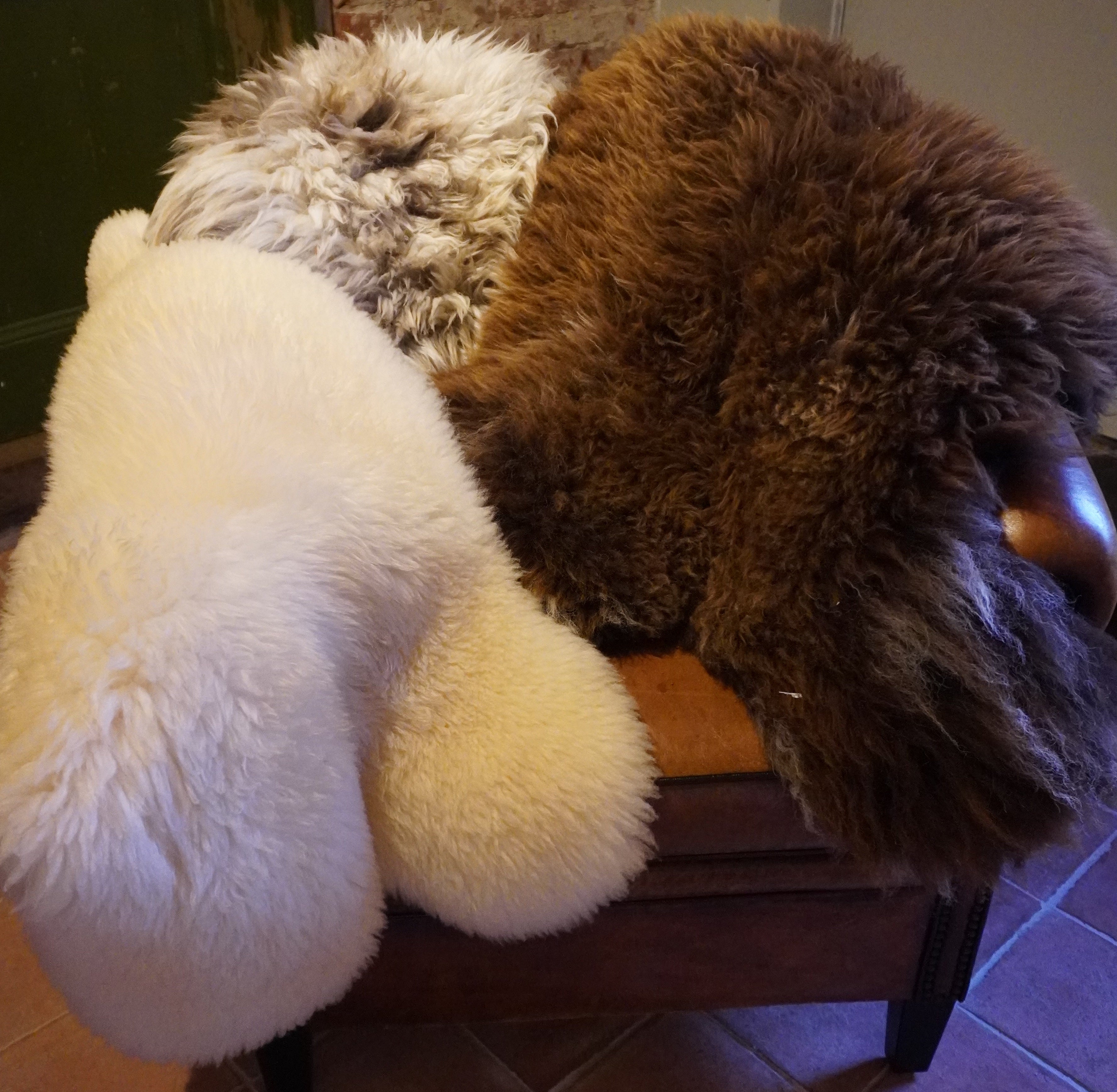 Dutch combed sheepskin