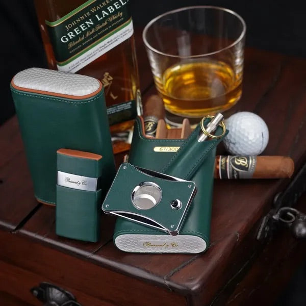 Trilogy Cigar Punch - All leather options
