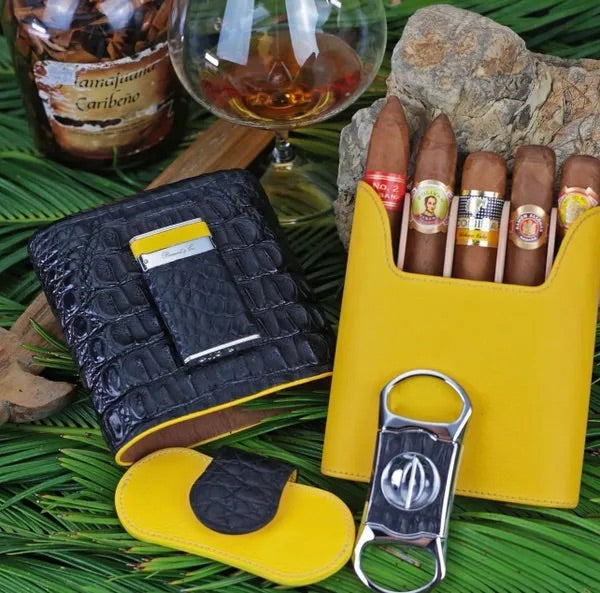5 cigar Show Band Case - All options