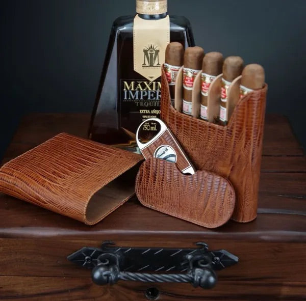 5 cigar Show Band Case - All options