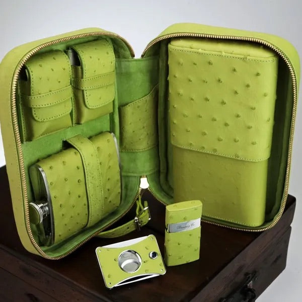 Havana Traveler - Matcha Ostrich