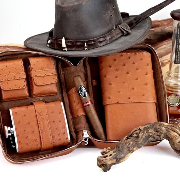 Havana Traveler - Ostrich Tan