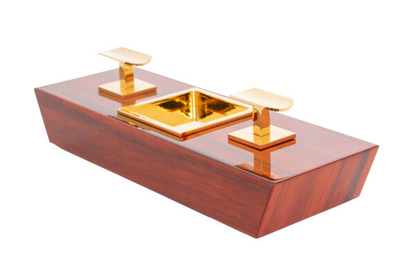 Double Paduka ashtray