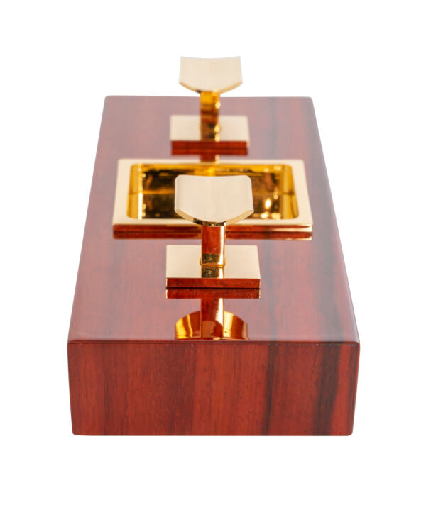 Double Paduka ashtray