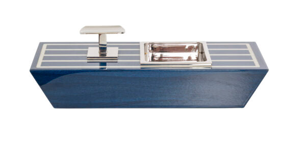 Single Blue Ocean ashtray
