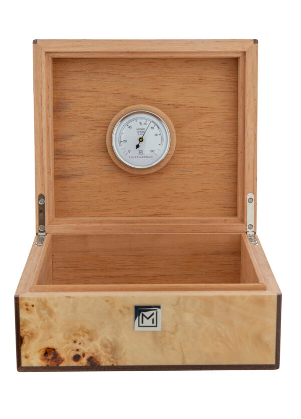 Humidor “Poplar Burl” 40 sigaren