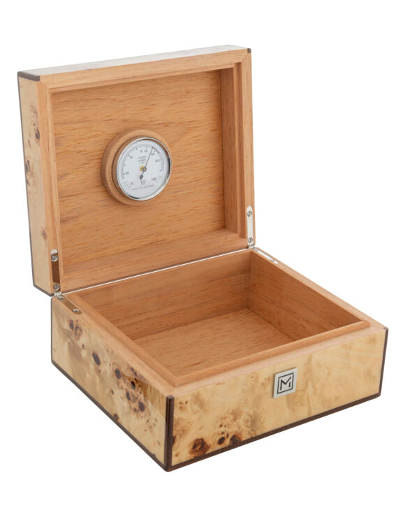Humidor “Poplar Burl” 40 sigaren