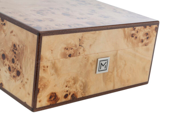 Humidor “Poplar Burl” 40 sigaren