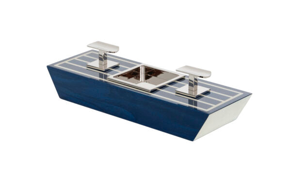 Double Blue Ocean Ashtray