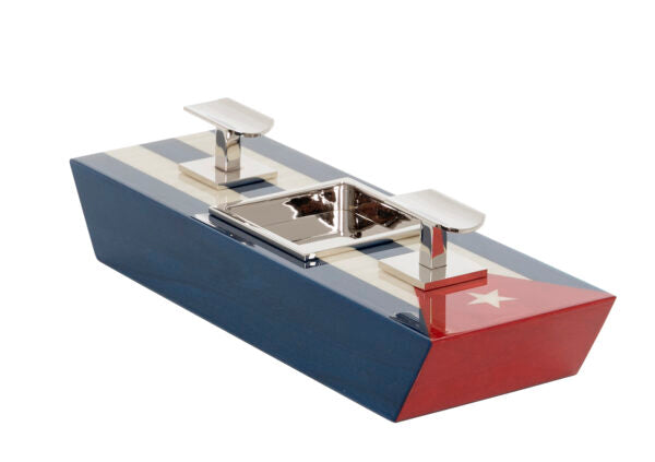 Cuban Flag Table Lighter