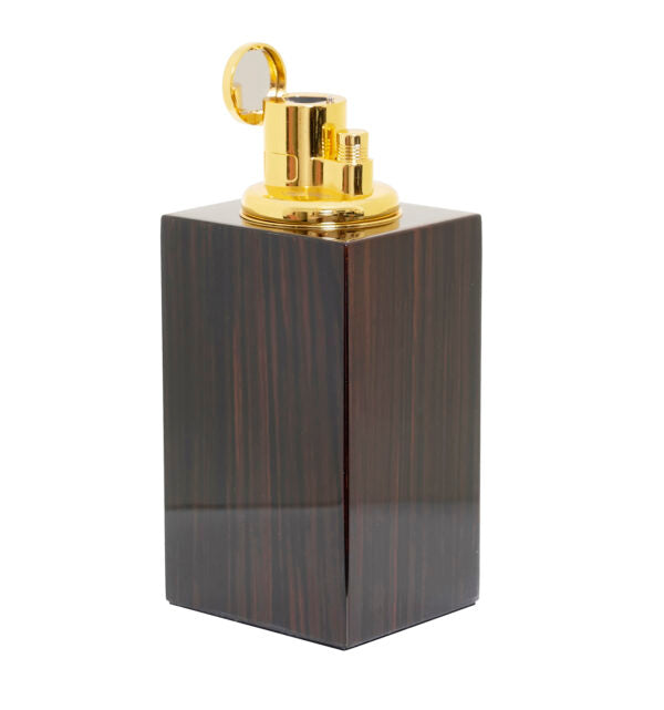 Double Macassar Ebony ashtray