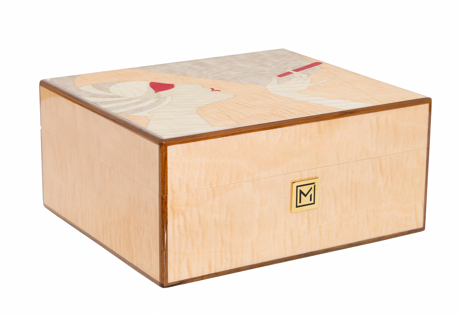 “Pink Dea Tyche” humidor 40 cigars