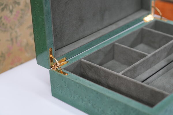 Large Jewelry Box, Wood Inlaid