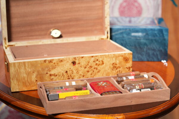 Parelmoer Intarsia Humidor 200 cigars