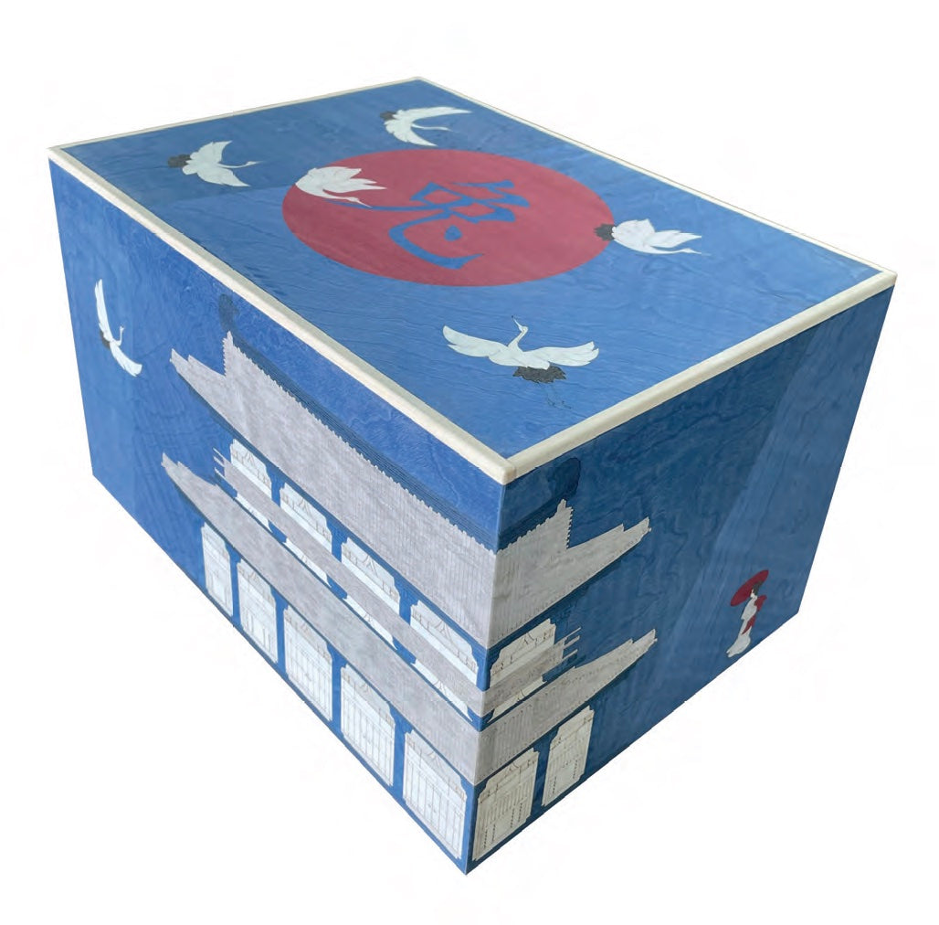Bureaublad “Chinese Tempel” 75 sigaren