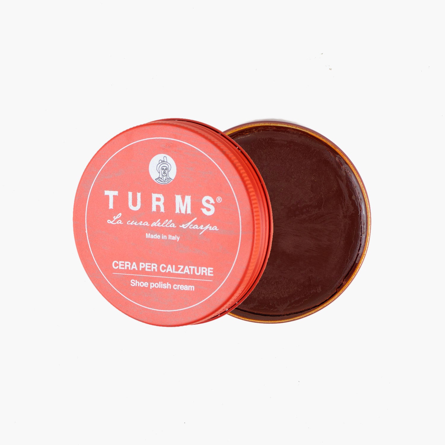 Light brown polish shoe cream