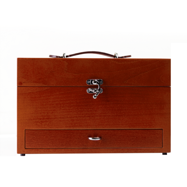 Red Wooden Case Top