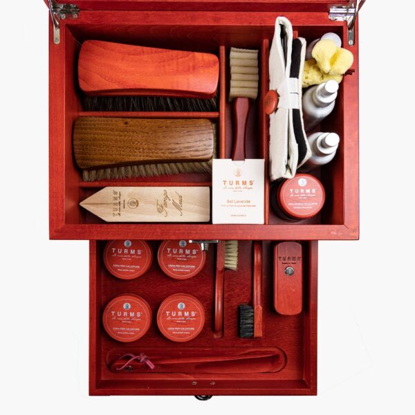 Red Wooden Case Top