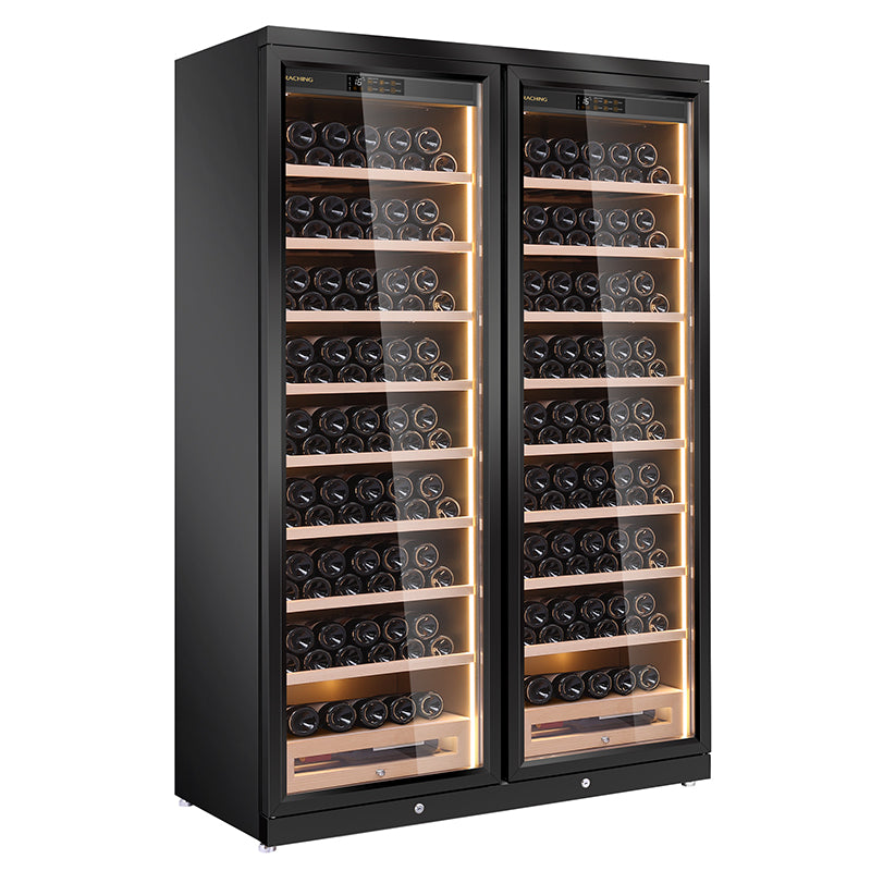 Stainless steel double wine cooler CD1200