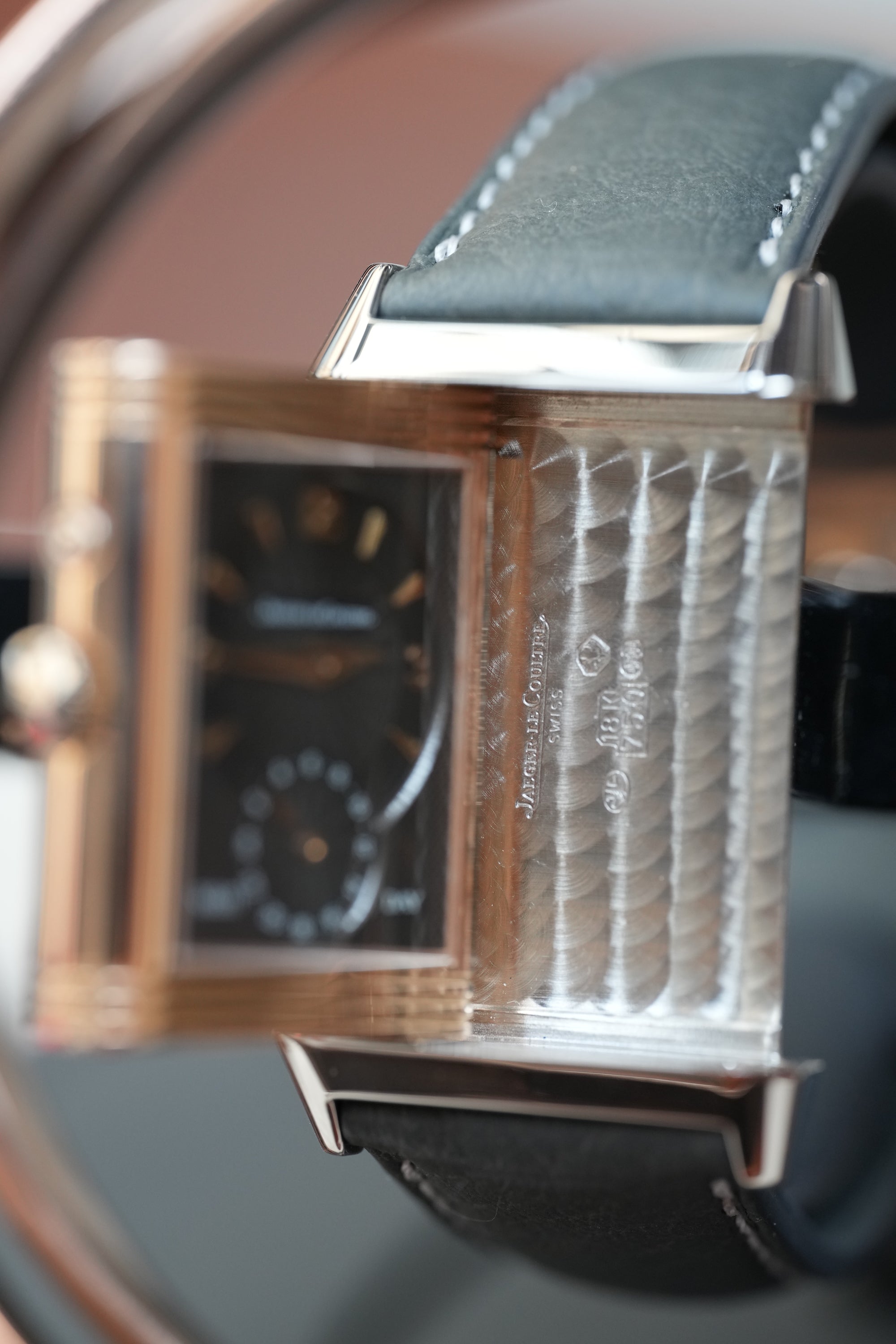 18k double face GMT Jaeger-LeCoultre Reverso