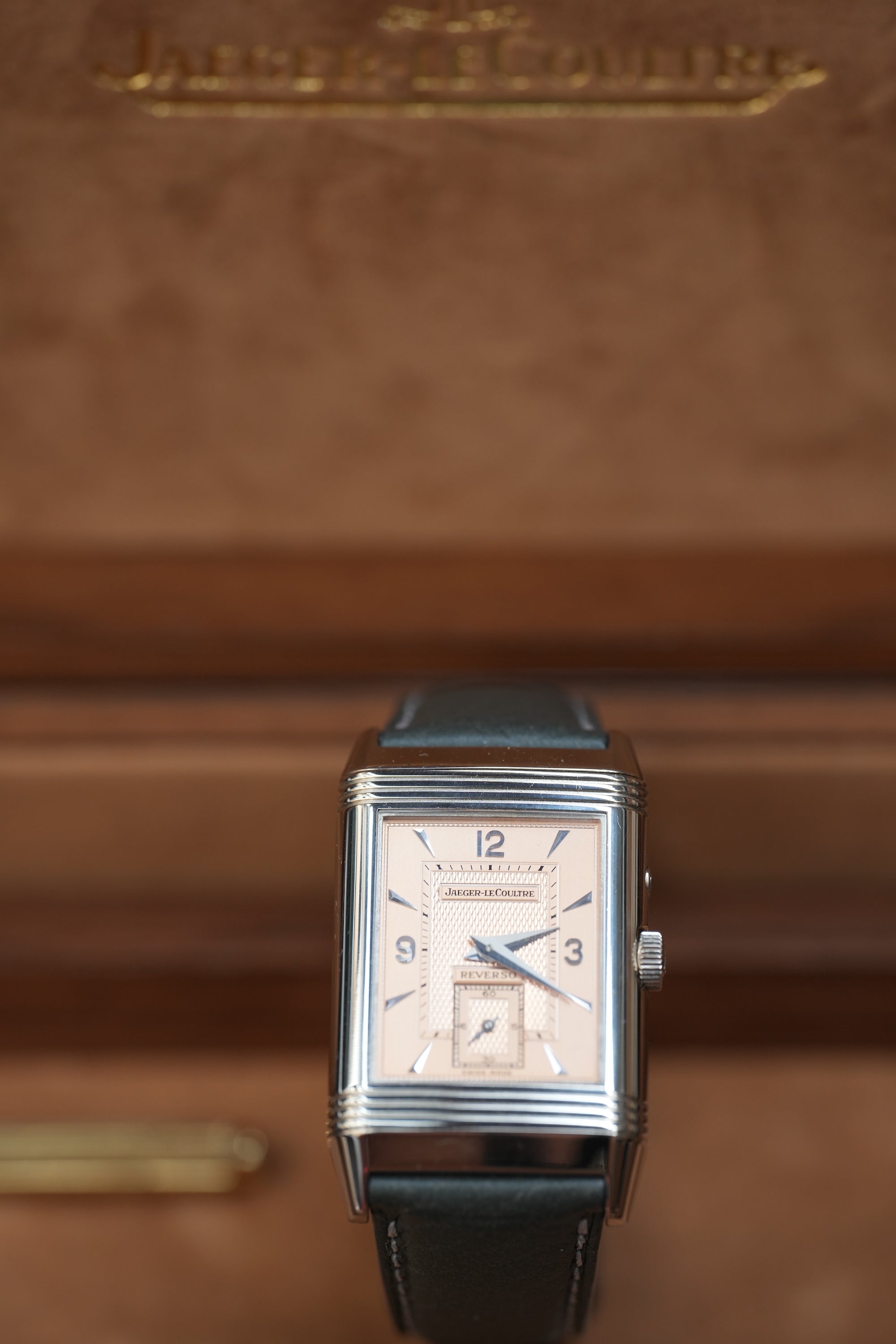 18k double face GMT Jaeger-LeCoultre Reverso