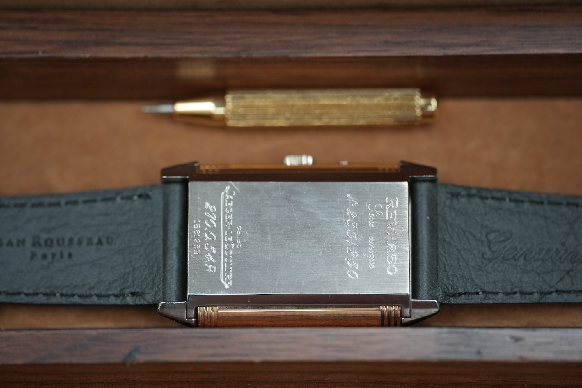 18k double face GMT Jaeger-LeCoultre Reverso