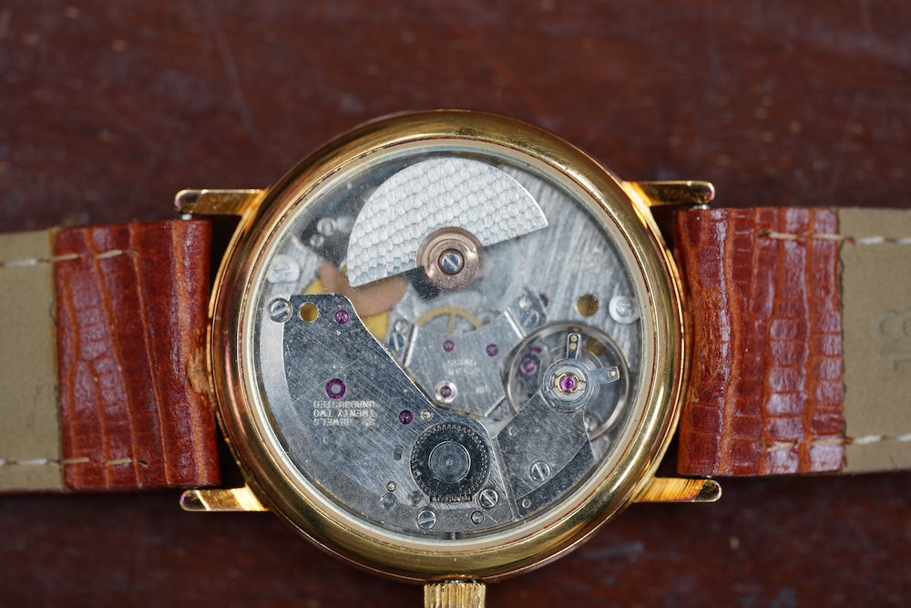 Guilded Junfrau microrotor automatic, date