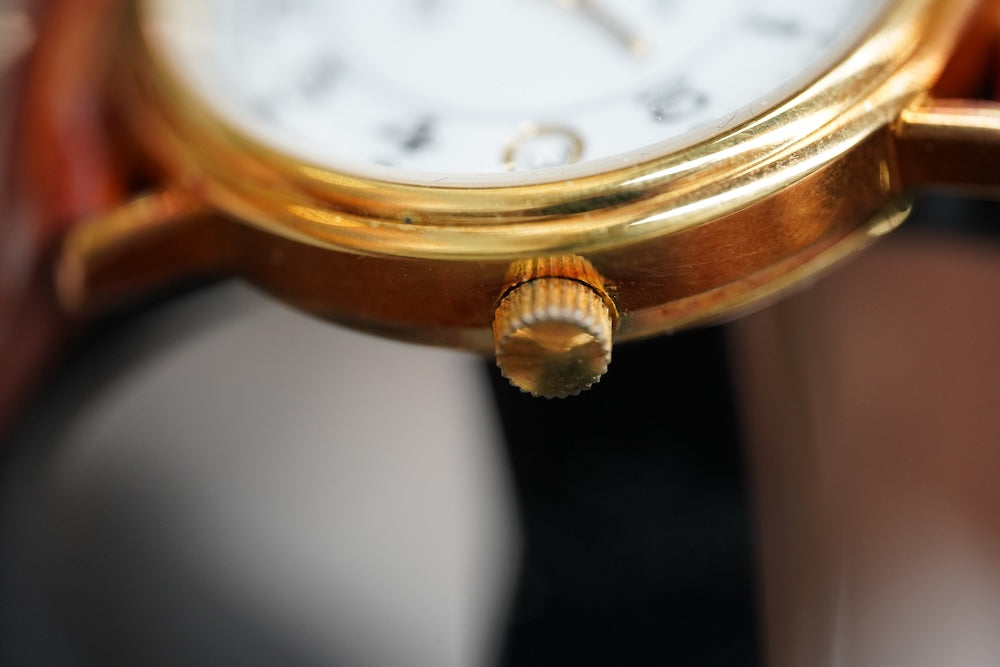 Guilded Junfrau microrotor automatic, date