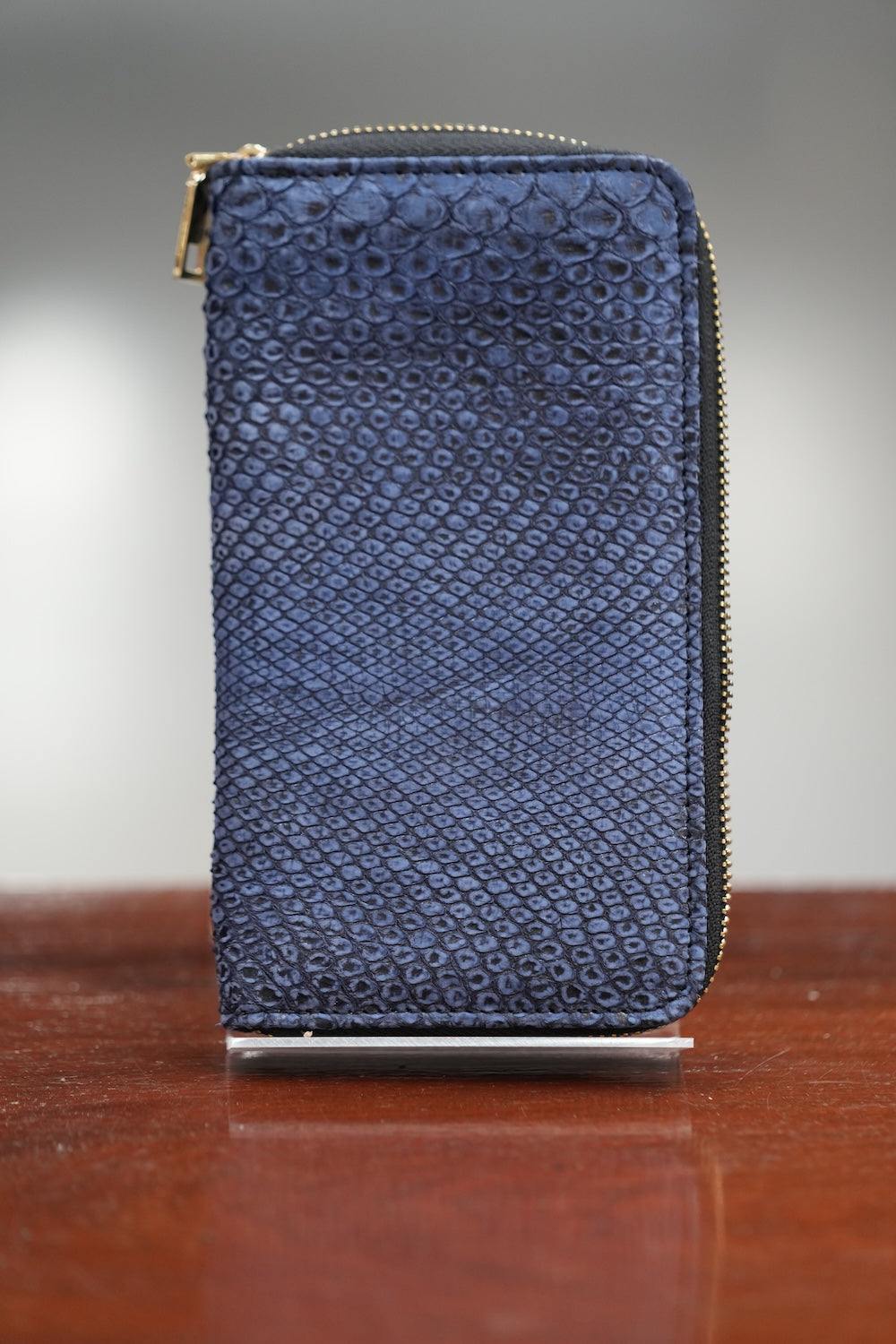 Exotic leathers wallet plus iPhone