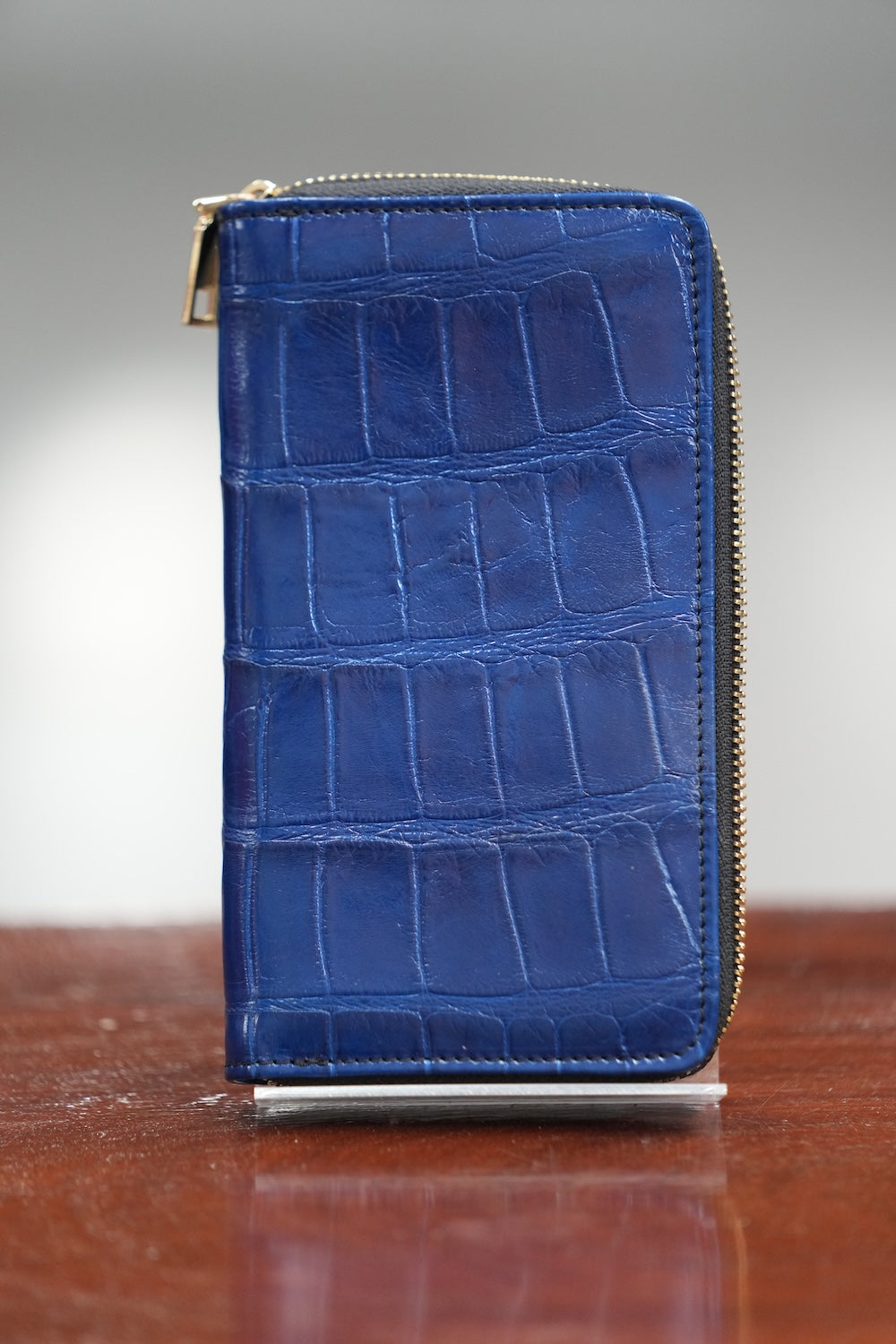Exotic leathers wallet plus iPhone
