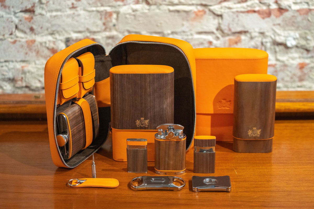 Havana Traveler Racing Orange (walnut optional)