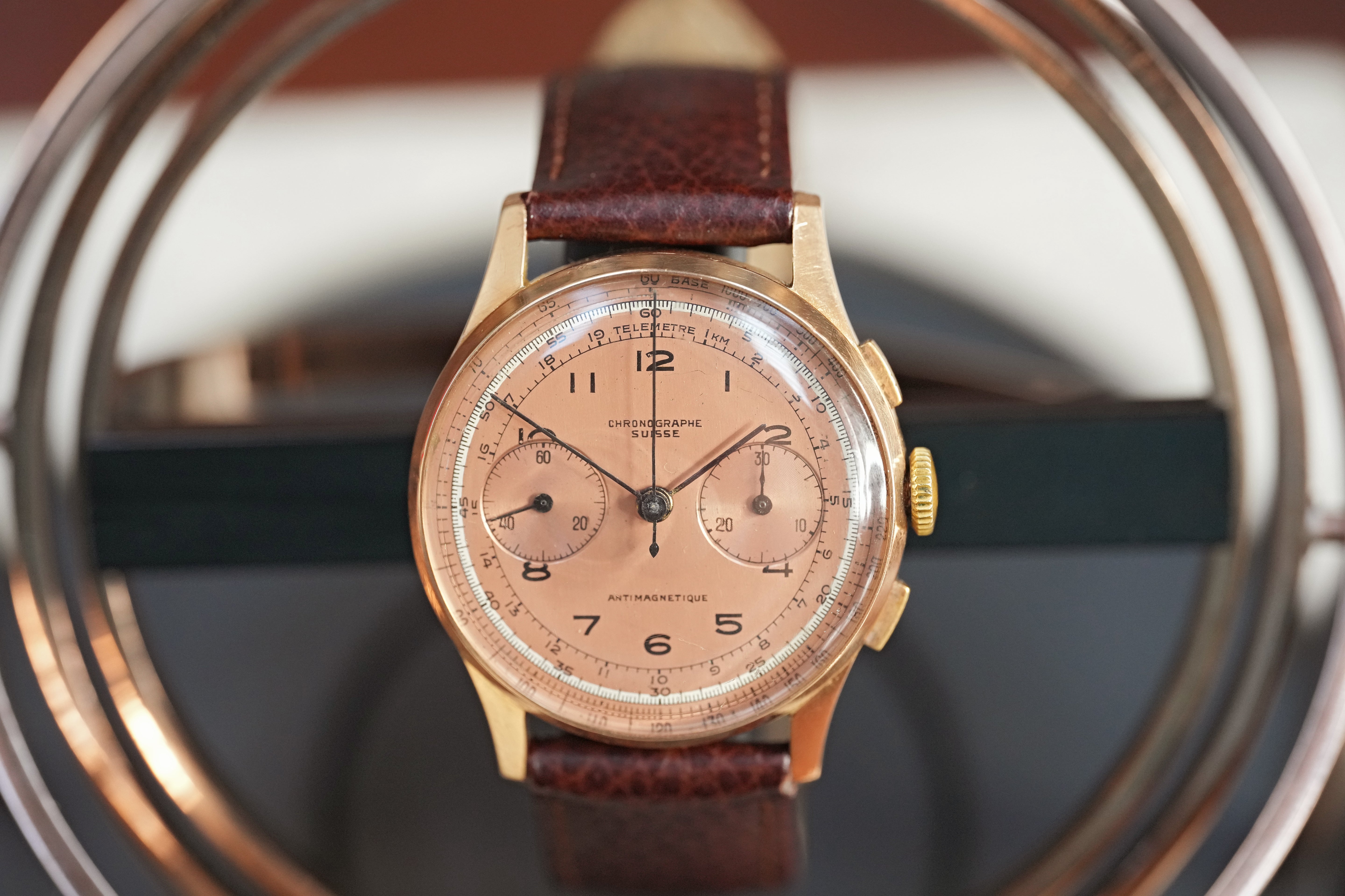 18k Rosegold Chronographe Suisse