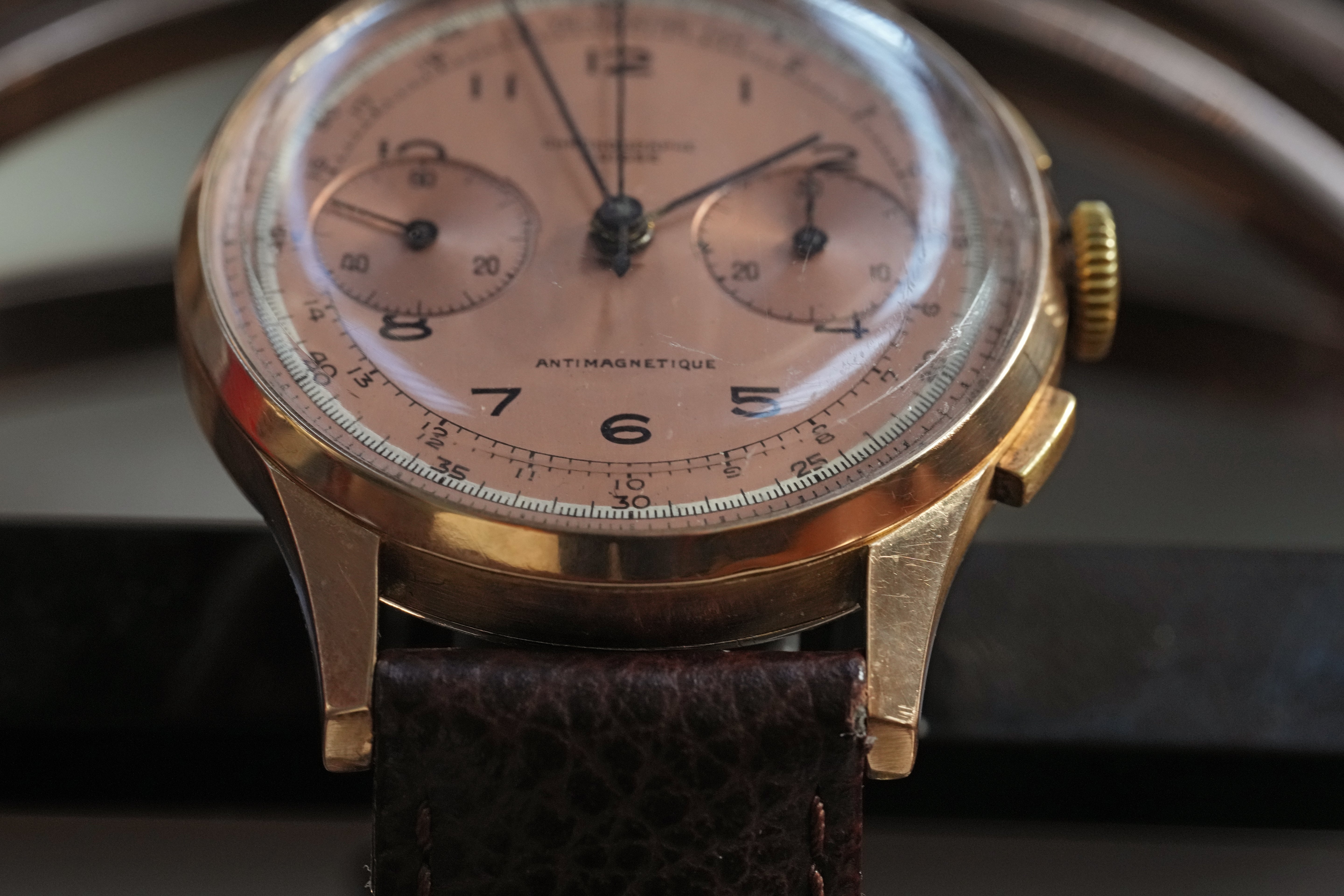 18k Rosegold Chronographe Suisse