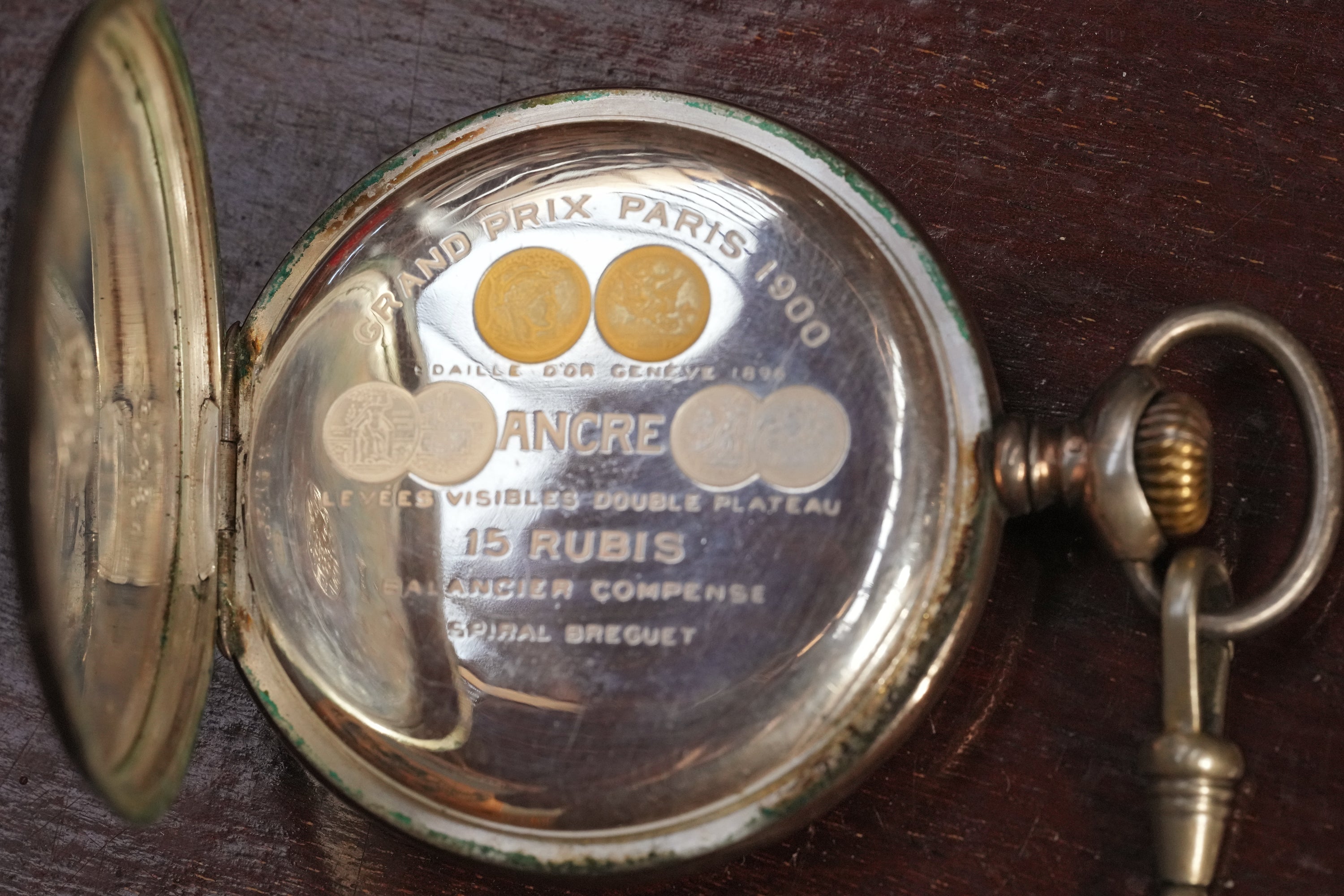 Zenith Silver Pocket Watch