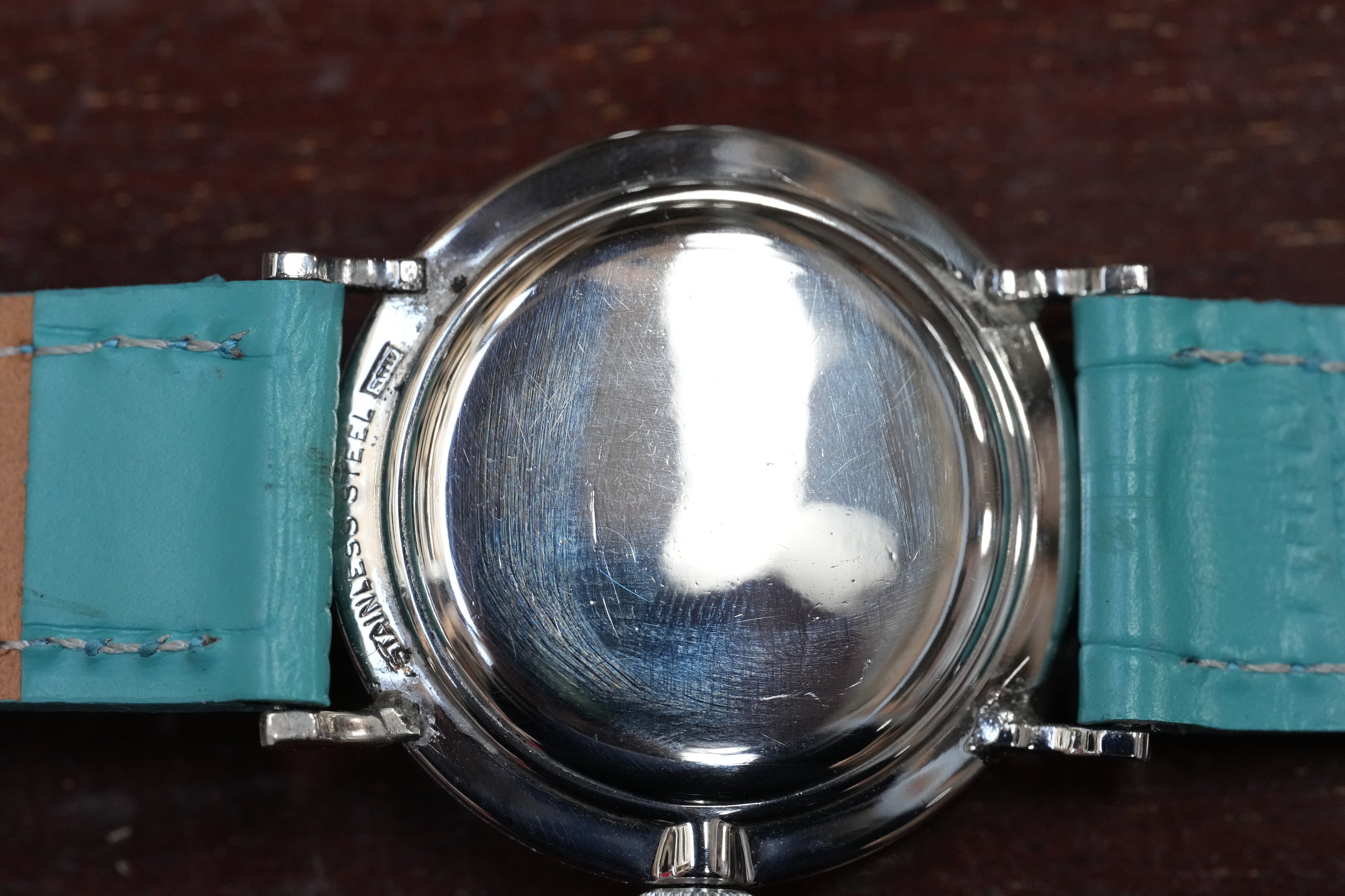 Longines Calatrava sunburst tiffany dial (±1955)