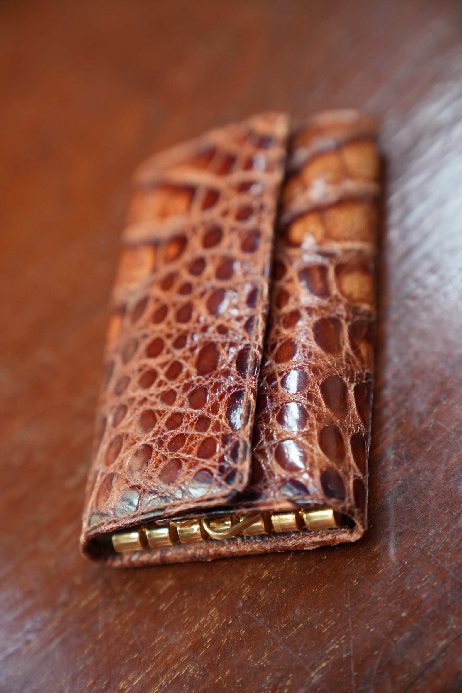 Camel crocodile key wallet