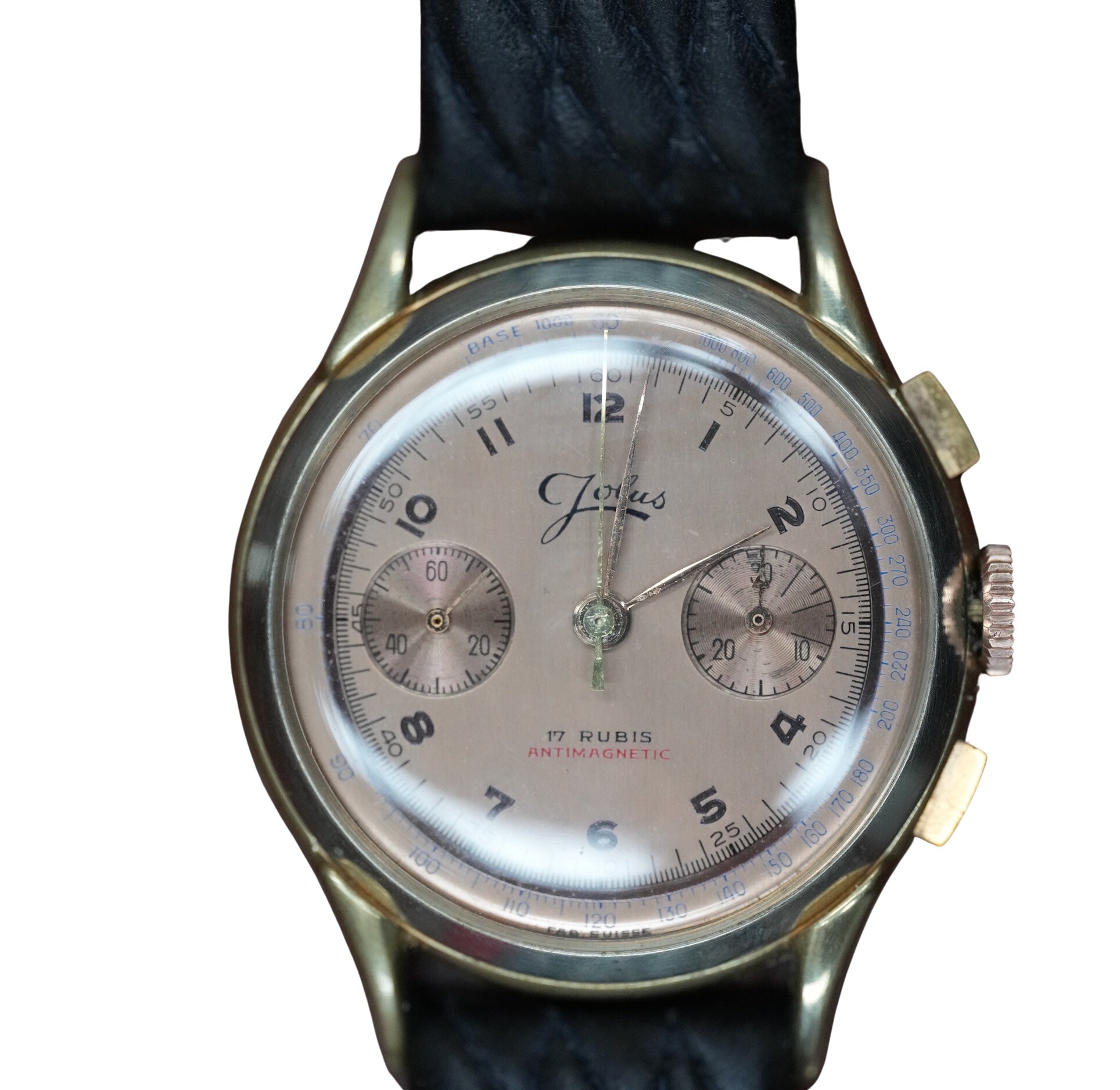 Copper dial Jolus chronograph