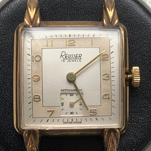 Very decorative Reusser watch, ±1950