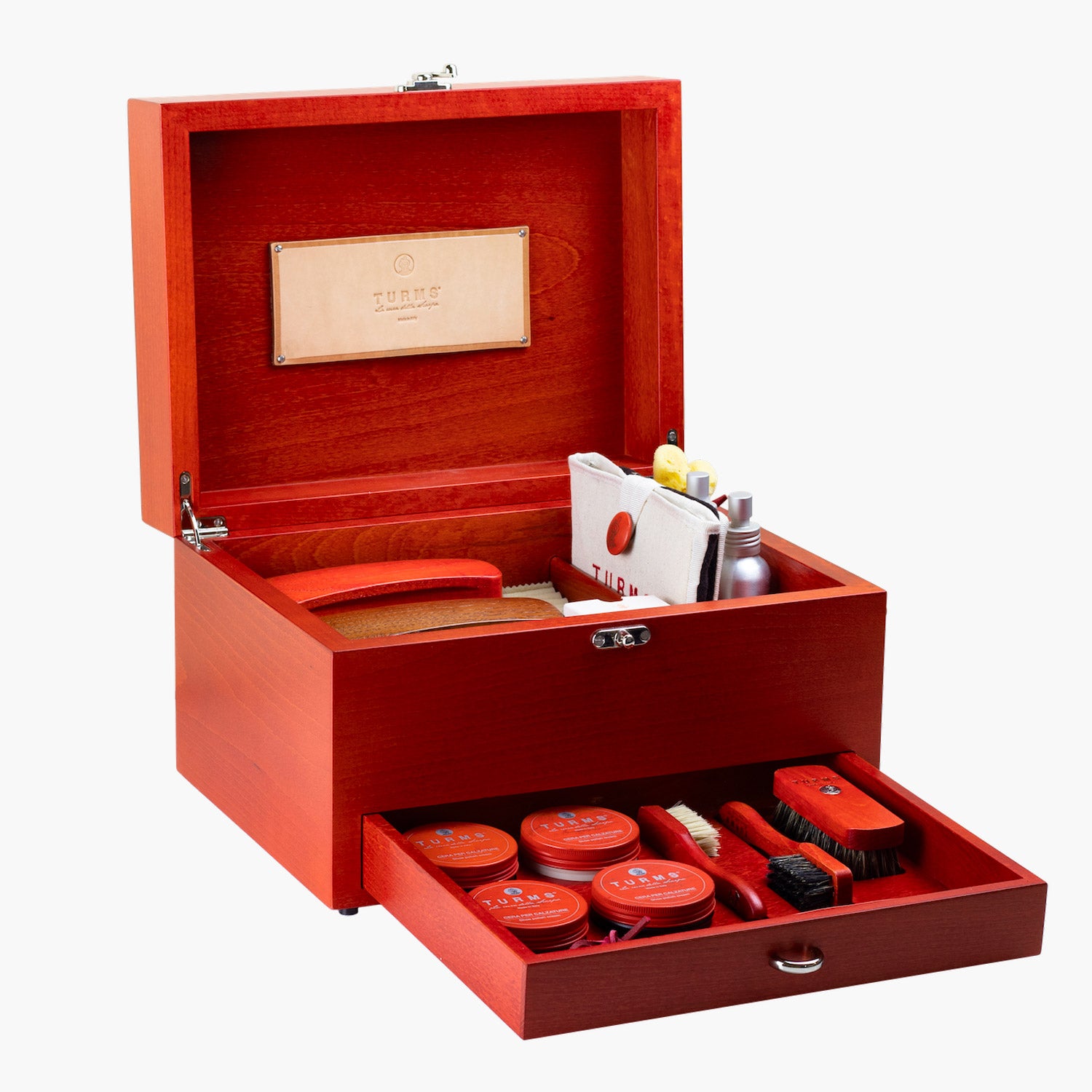Red Wooden Case Top